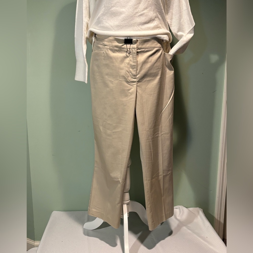 New York & Company Beige Ankle Pants